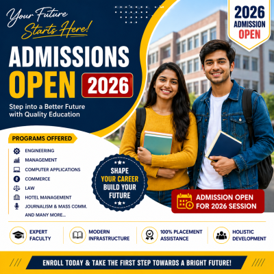 Admission Open 2026